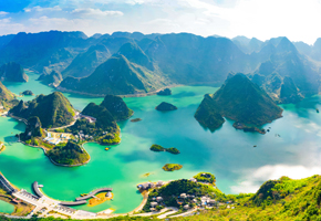 凌云浩坤湖景区